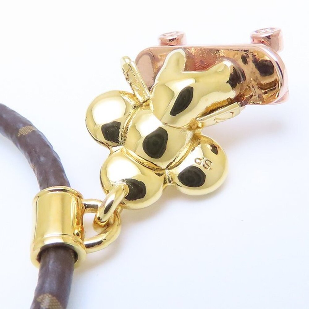 LOUIS VUITTON Brown Charm Bracelet - Picture 4 of 8